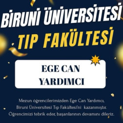 🎉🩺 Tıp Fakültesi Kazanan Öğrencimizi Kutluyoruz! 🩺🎉