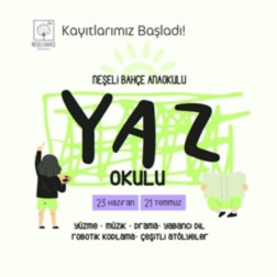 🎉 Neşeli Bahçe Yaz Okulu Kayıtlarımız Başladı!