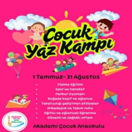☀️ Yaz Neşesi Başlıyor: Çocuk Yaz Kampı!