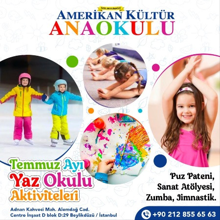 YAZ OKULU PROGRAMI (TEMMUZ AYI)