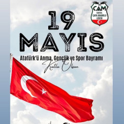 19 Mayıs Atatürk'ü Anma, Gençlik ve Spor Bayramı