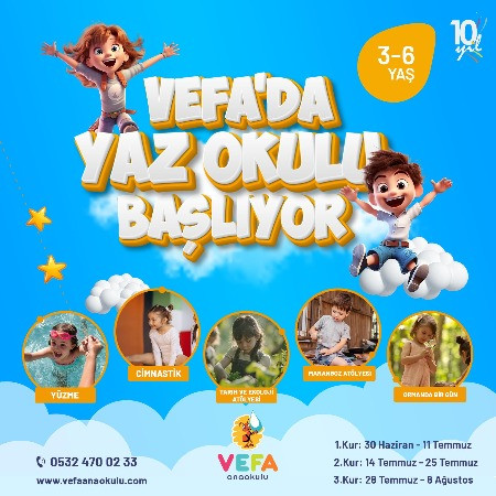 YAZ OKULU BAŞLIYOR