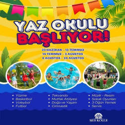 🎉 SEB Koleji Yaz Okulu Başlıyor! ☀️