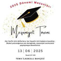 4. Sınıflarımız Mezun Oluyorlar