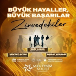 🌟 BÜYÜK HAYALLER, BÜYÜK BAŞARILAR: ZİRVEDEKİLER BULUŞMASI 🎤🚀