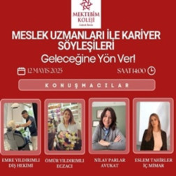 🎯 MESLEK UZMANLARIYLA KARİYER SÖYLEŞİLERİ: GELECEĞİNE YÖN VER! 🌟