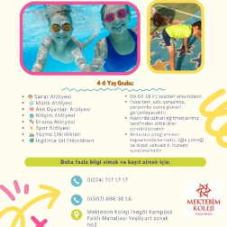 🎈☀️ Mektebim Anaokulu Yaz Okulu Başlıyor! ☀️🎈