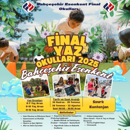 FINAL YAZ OKULLARI 2025 BAŞLIYOR