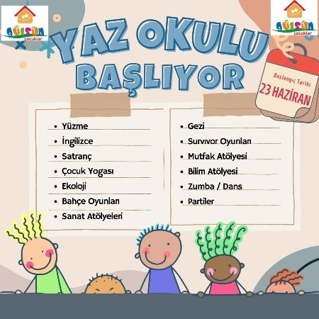 YAZ OKULU BAŞLIYOR