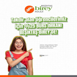 Takdir Alan Öğrencilere %25 Burs İmkanı