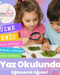 Yaz Okulunda Eğlenerek Öğren!