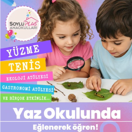 Yaz Okulunda Eğlenerek Öğren!
