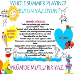 Yaz Okulumuz Başlıyor !!
