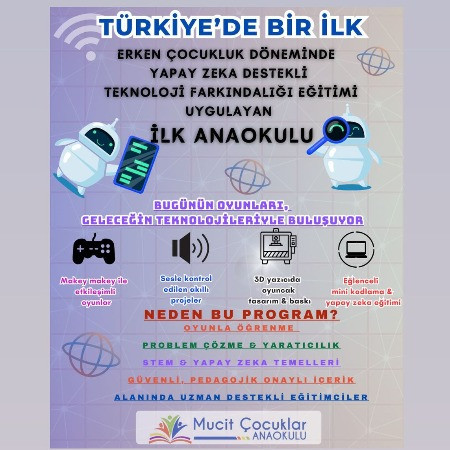 YAPAY ZEKA DESTEKLİ TEKNOLOJİ FARKINDALIĞI EĞİTİMİ