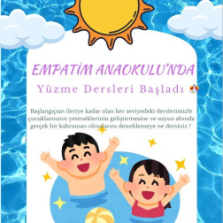 YÜZME DERSİ