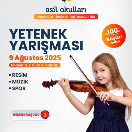 Asil Okulları Yetenek Yarışması ile Minik Yıldızlar Sahneye Çıkıyor!