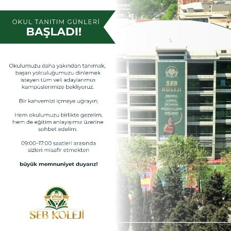 Okul Tanıtım Günleri