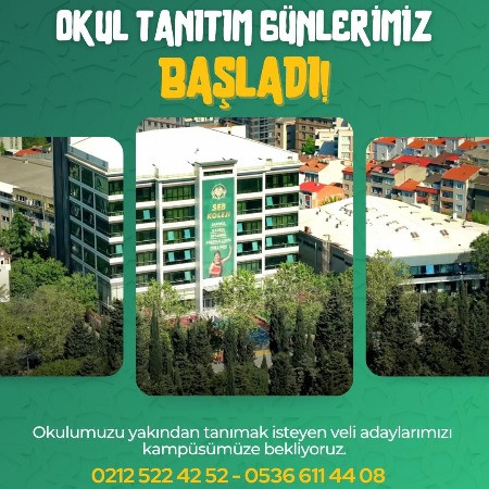 SEB Koleji Tanıtım Günleri Başladı