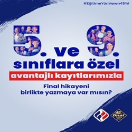 📘 Final’de Başarı Geleneği 45 Yıldır Sürüyor!