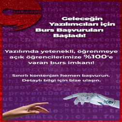 Geleceğin Yazılımcıları için Burs Başvuruları Başladı!