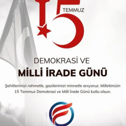 “Demokrasi Şehitlerimizi Rahmetle Anıyoruz”
