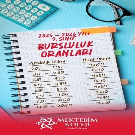 Mektebim Koleji'nde Burs Kazanma Şansı Sizi Bekliyor!