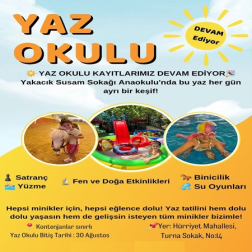 Yaz Okulu Kayıtlarımız Devam Ediyor!