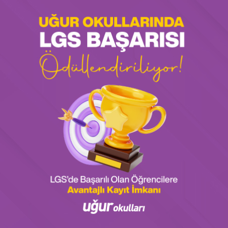 Uğur Okullarında LGS Başarısı Ödüllendiriliyor!