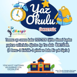YAZ OKULU ÜCRETSİZ