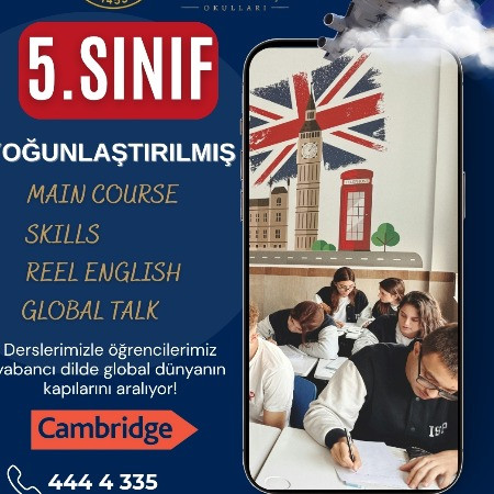 5.SINIF  İÇİN YOĞUNLAŞTIRILMIŞ İNGİLİZCE DERSLERİ