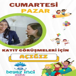 04.08.2025 Tarihine Kadar Kayıt Görüşmeleri İçin Hafta Sonu da Açığız!