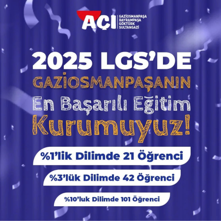 LGS’de Zirvedeyiz!
