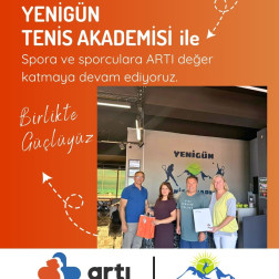 Spora ve sporculara ARTI değer katmak için Yenigün Tenis Akademisi ile iş birliği yaptık 💙