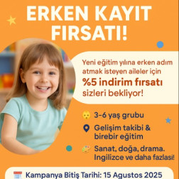 Erken Kayıt Fırsatı