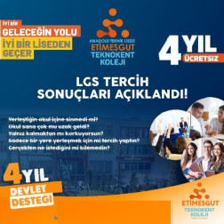 LGS Tercih Sonuçları Açıklandı!