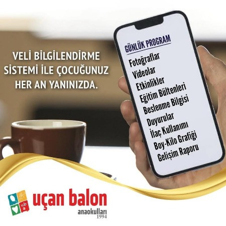 Uçan Balon Anaokulunda Veli Bilgilendirme Sistemi