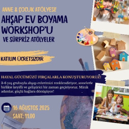 AHŞAP EV BOYAMA WORKSHOP'U