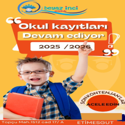 Okul Kayıtlarımız Sınırlı Kontenjanla Devam Ediyor!