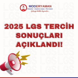 2025 LGS Tercih Sonuçları Açıklandı!