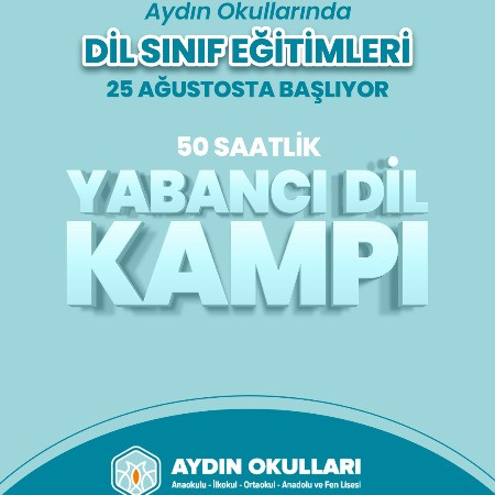 YABANCI DİL KAMPI BAŞLIYOR!