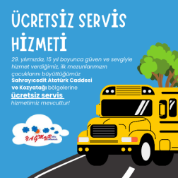 29. Hizmet Yılımızda Güvenli Ücretsiz Ulaşım!