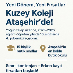 10.SINIFLARA ÖZEL 4. ŞUBEMİZİ AÇIYORUZ