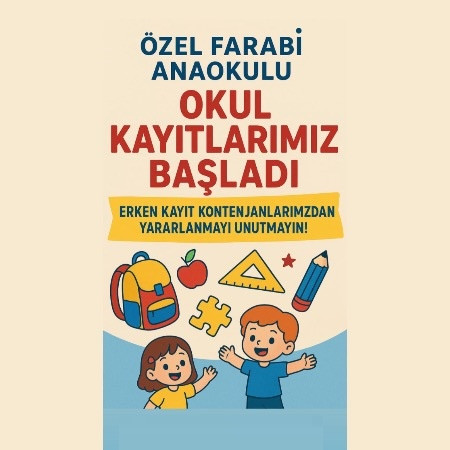 OKUL KAYITLARIMIZ BAŞLADI