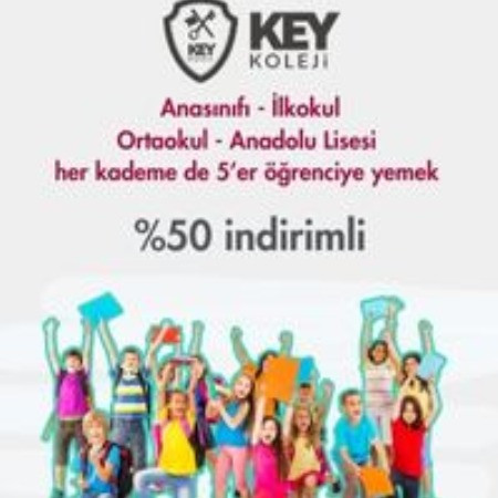 %50 İNDİRİM İLE OKUL ZİLİ ÇALIYOR.