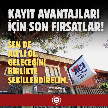 KAYIT AVANTAJLARI İÇİN SON FIRSATLAR!!