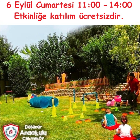 6 Eylül’de Bahçemize Eğlenceye Davetlisiniz!
