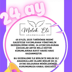 📢 2 Yaş Sınıfımız Açıldı!
