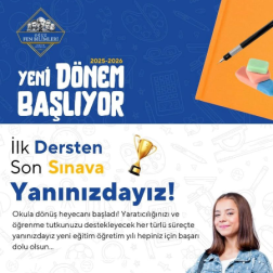 Yeni Döneme Merhaba! 🎒✨