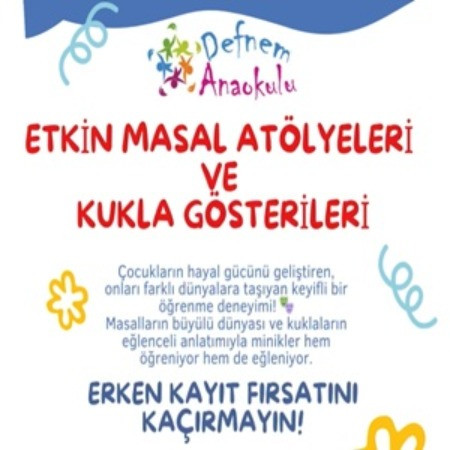 🌟 Masallar ve Kuklalarla Renkli Bir Öğrenme Yolculuğu 🌟