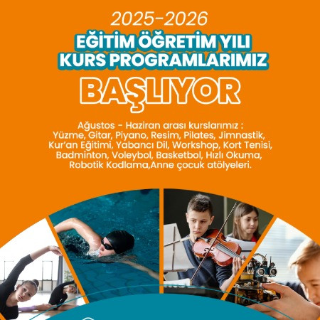 2025-2026 Eğitim Öğretim Yılı Kurslarımız Başlıyor! 🎉📚